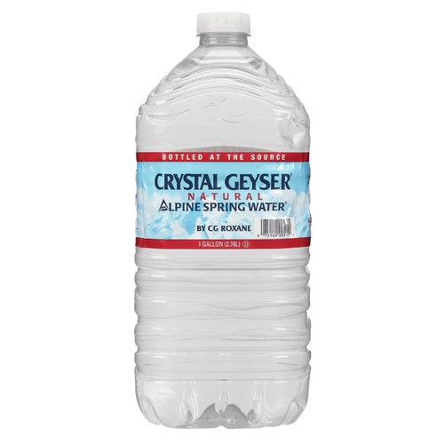 slide 1 of 1, Crystal Geyser® Alpine spring water, 128 fl oz