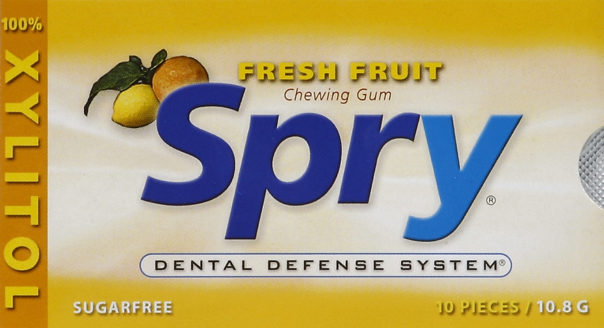 slide 3 of 4, Spry Chewing Gum 10 ea, 10 ct