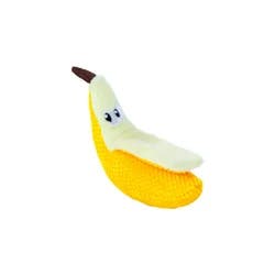 Petstages Dental Banana Catnip Filled Cat Toy