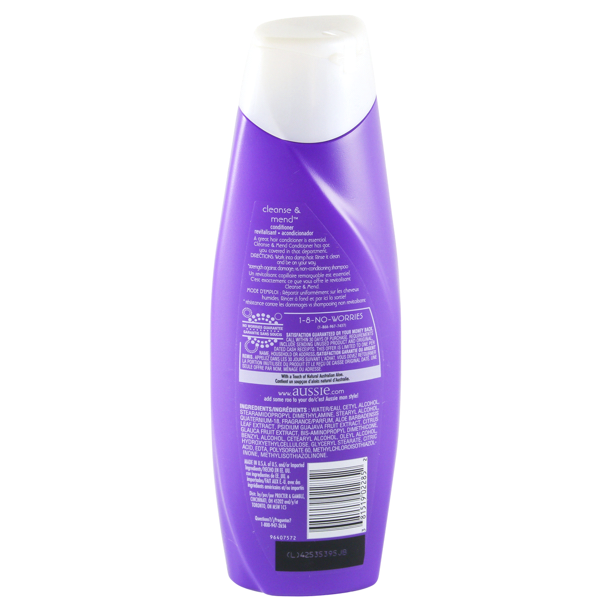 slide 2 of 2, Aussie Cleanse & Mend Conditioner, 13.5 fl oz