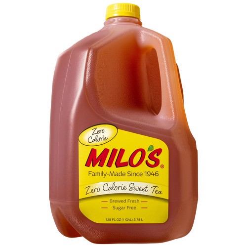 slide 1 of 1, Milo's® sweet tea, zero calorie, 128 fl oz