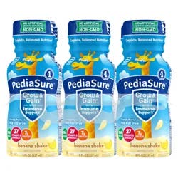 PediaSure Grow & Gain Banana Shake- 6 ct