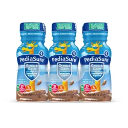 PediaSure Grow & Gain Nutritional Shake Chocolate Ready-to-Drink 6-8 fl. oz. Bottles
