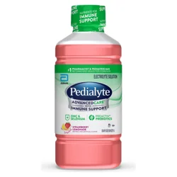 Pedialyte AdvancedCare Strawberry Lemonade Electrolyte Solution 33.8 fl oz
