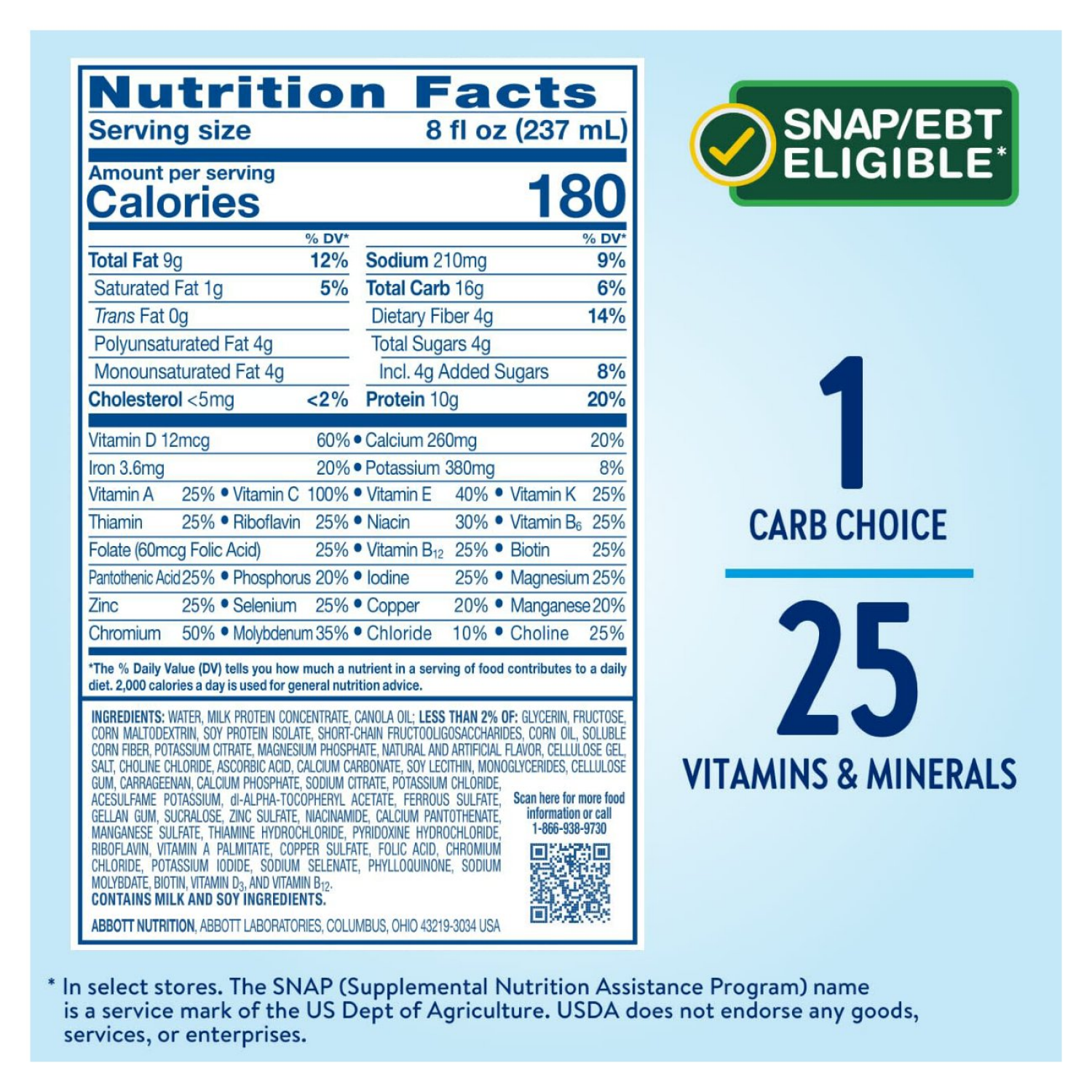 slide 5 of 5, Glucerna Value Size Original Homemade Vanilla Shake 16 Bottles - 16 ct, 16 ct