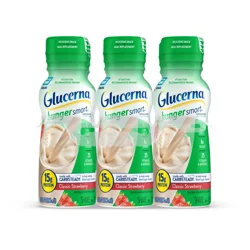Glucerna Hunger Smart Classic Strawberry Shake Bottle 6 ea