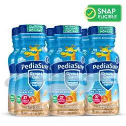 PediaSure Grow & Gain S'mores Shake 6 - 8 fl oz Bottles