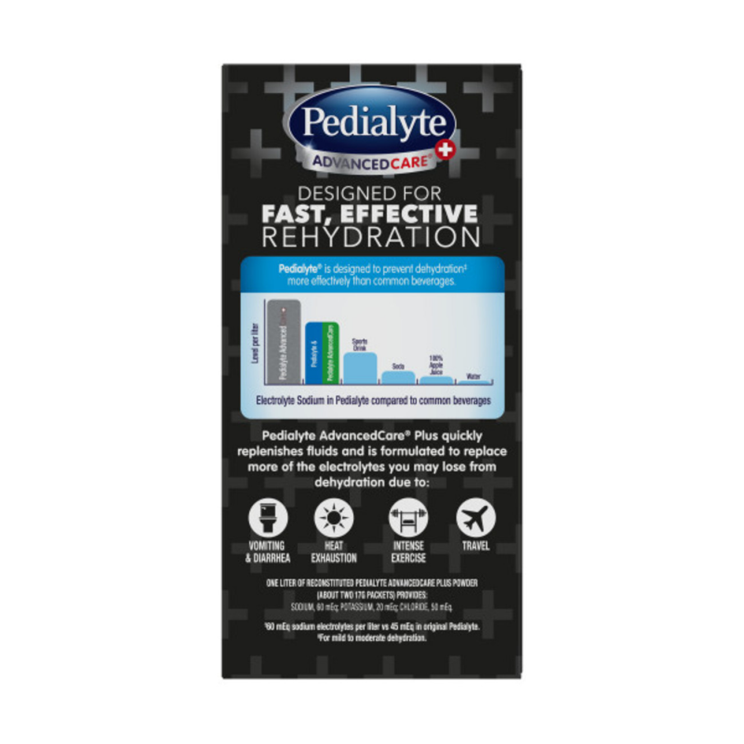 slide 2 of 8, Pedialyte AdvancedCare Plus Berry Frost Electrolyte Powder 6 - 0.6 oz Packets, 6 ct