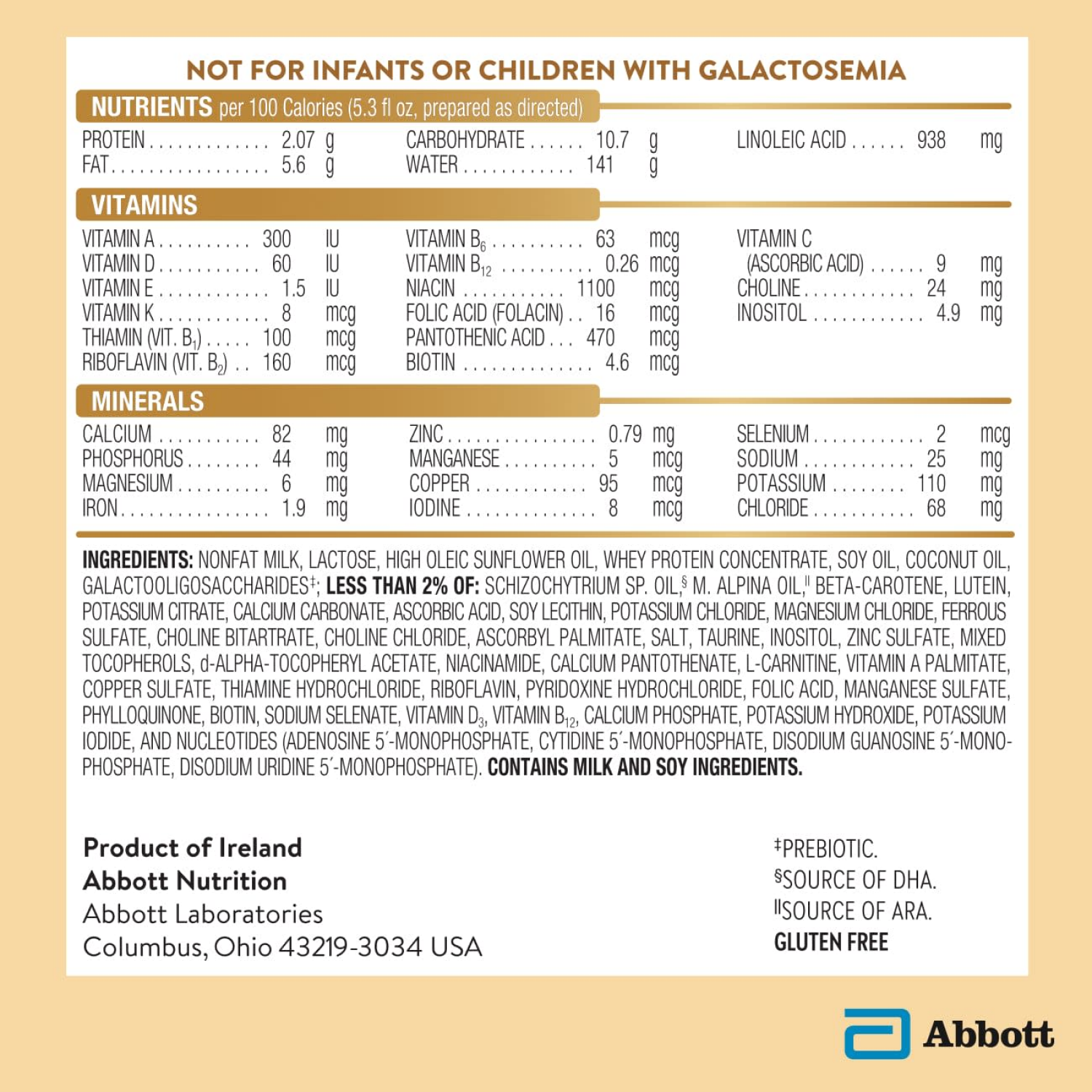 slide 4 of 8, Similac Pure Bliss 0-12 Months Milk-Based Powder Infant Formula with Iron Baby 24.7 oz, 24.7 oz