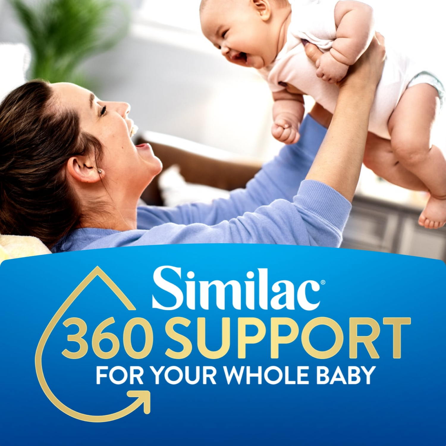 slide 8 of 8, Similac 360 Total Care Advance Infant Formula Ready-to-Feed 6-2 fl oz Bottles, 6 ct