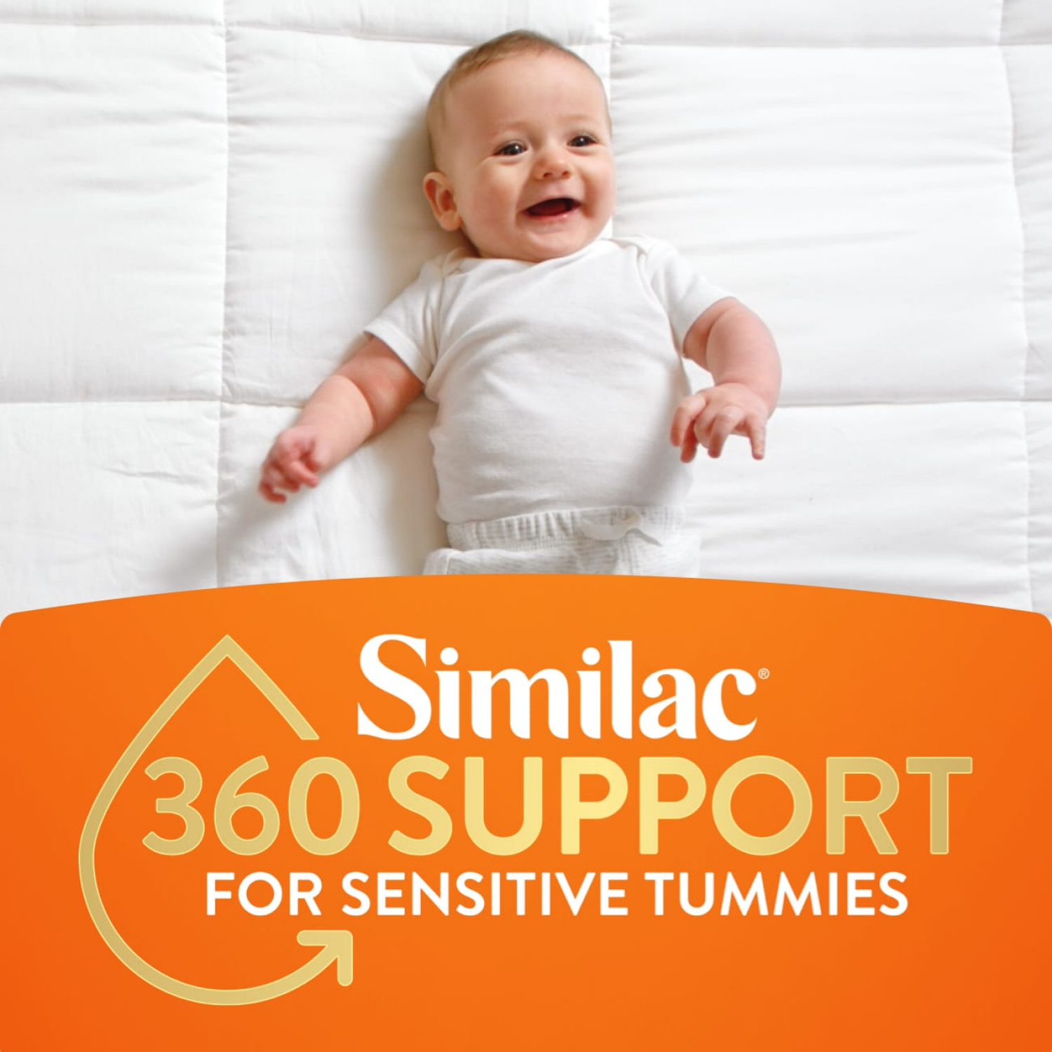 slide 8 of 8, Similac 360 Total Care Sensitive Ready to Feed Milk Based Infant Formula with Iron 6 - 2 fl oz Bottles, 6 ct