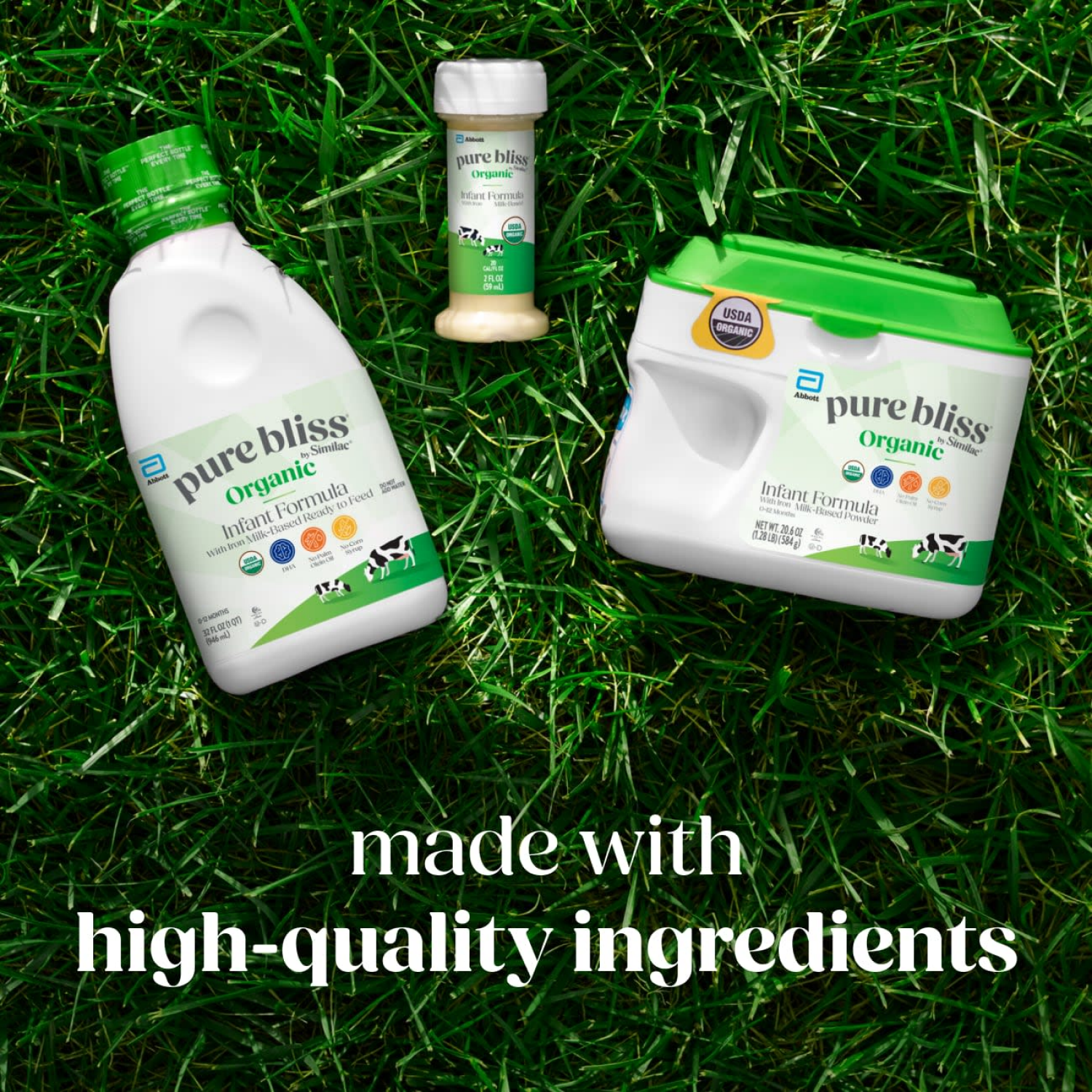slide 3 of 8, Similac Liquid Formula Pure Bliss - 32 fl oz, 32 fl oz