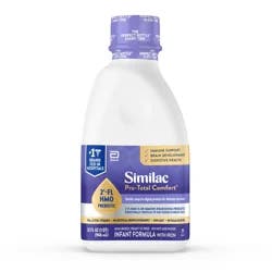 Similac Pro-Total Comfort Infant Formula Ready-to-Feed 1-32 fl oz Bottles