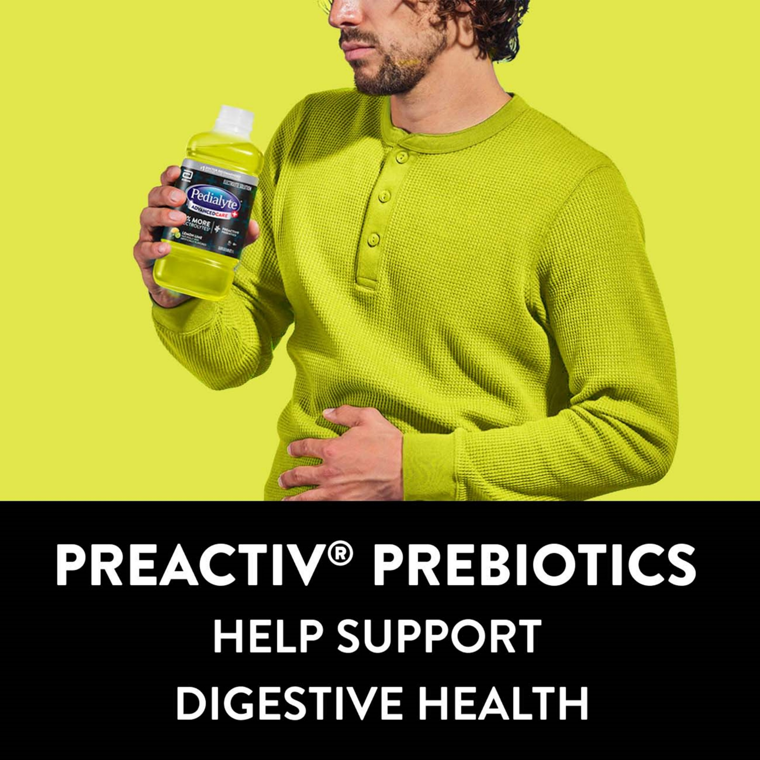 slide 3 of 8, Pedialyte Lemon Lime Electrolyte Solution 33.8 fl oz, 33.8 fl oz