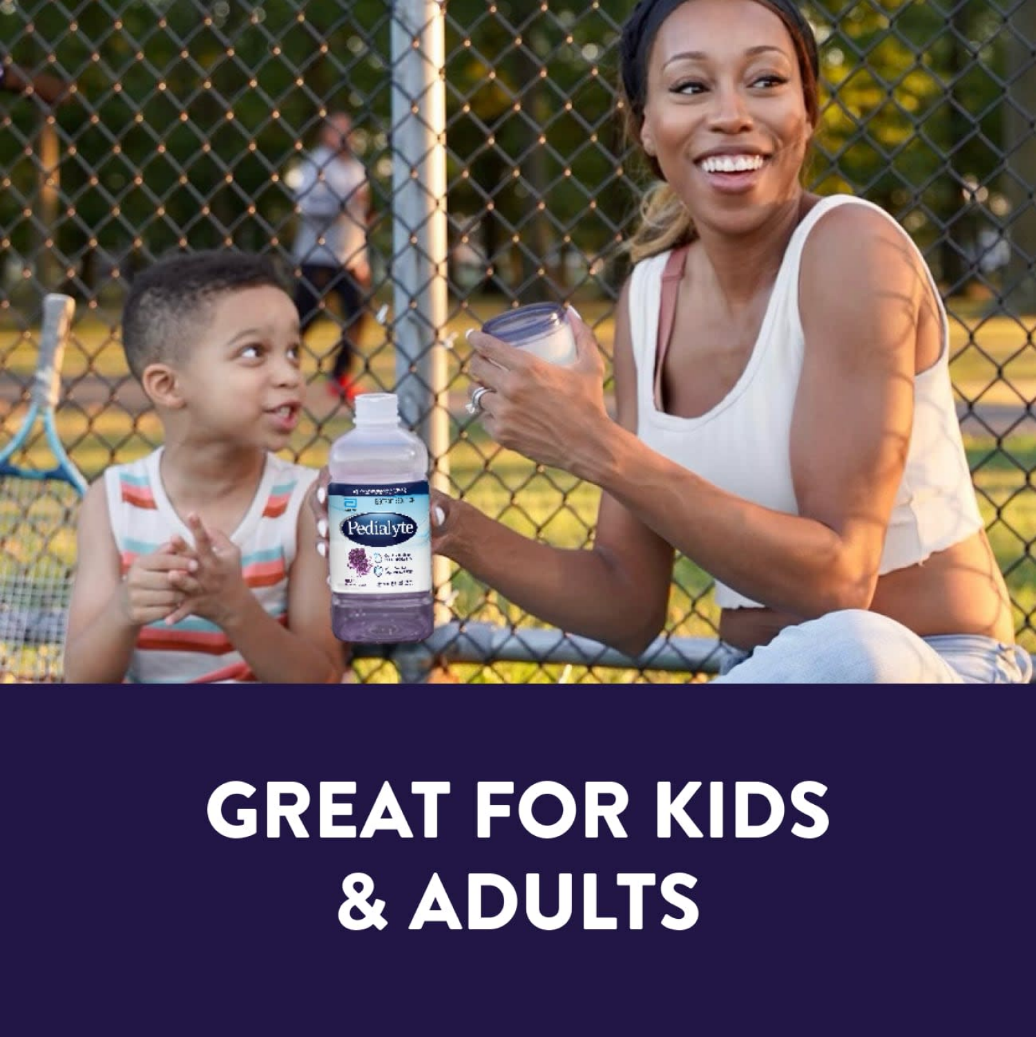 slide 7 of 8, Pedialyte Electrolyte Solution Grape 1-1.1 qt Bottle, 1.1 qt