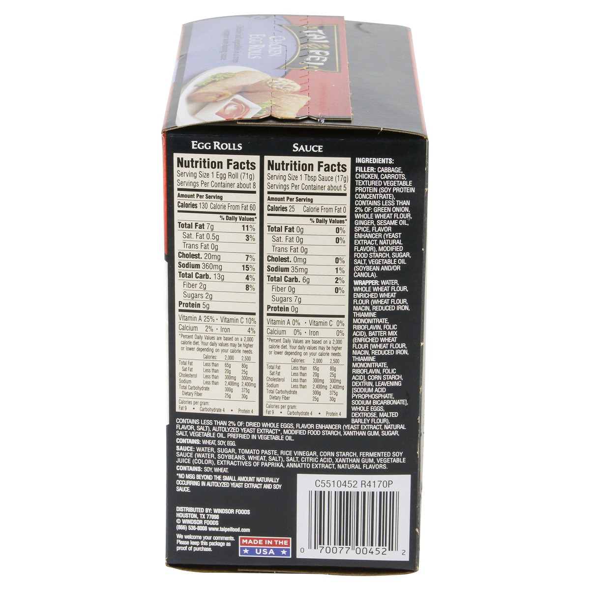 slide 3 of 4, Tai Pei Chicken Egg Rolls, 24 oz