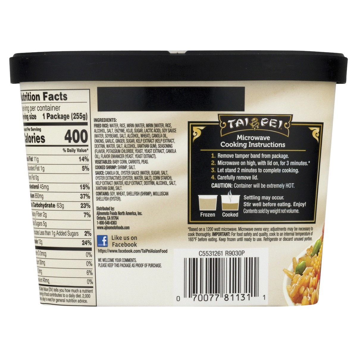 slide 10 of 13, Tai Pei Shrimp Fried Rice 9 oz, 9 oz