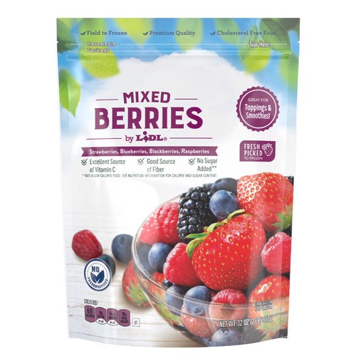 slide 1 of 1, frozen mixed berries, 32 oz