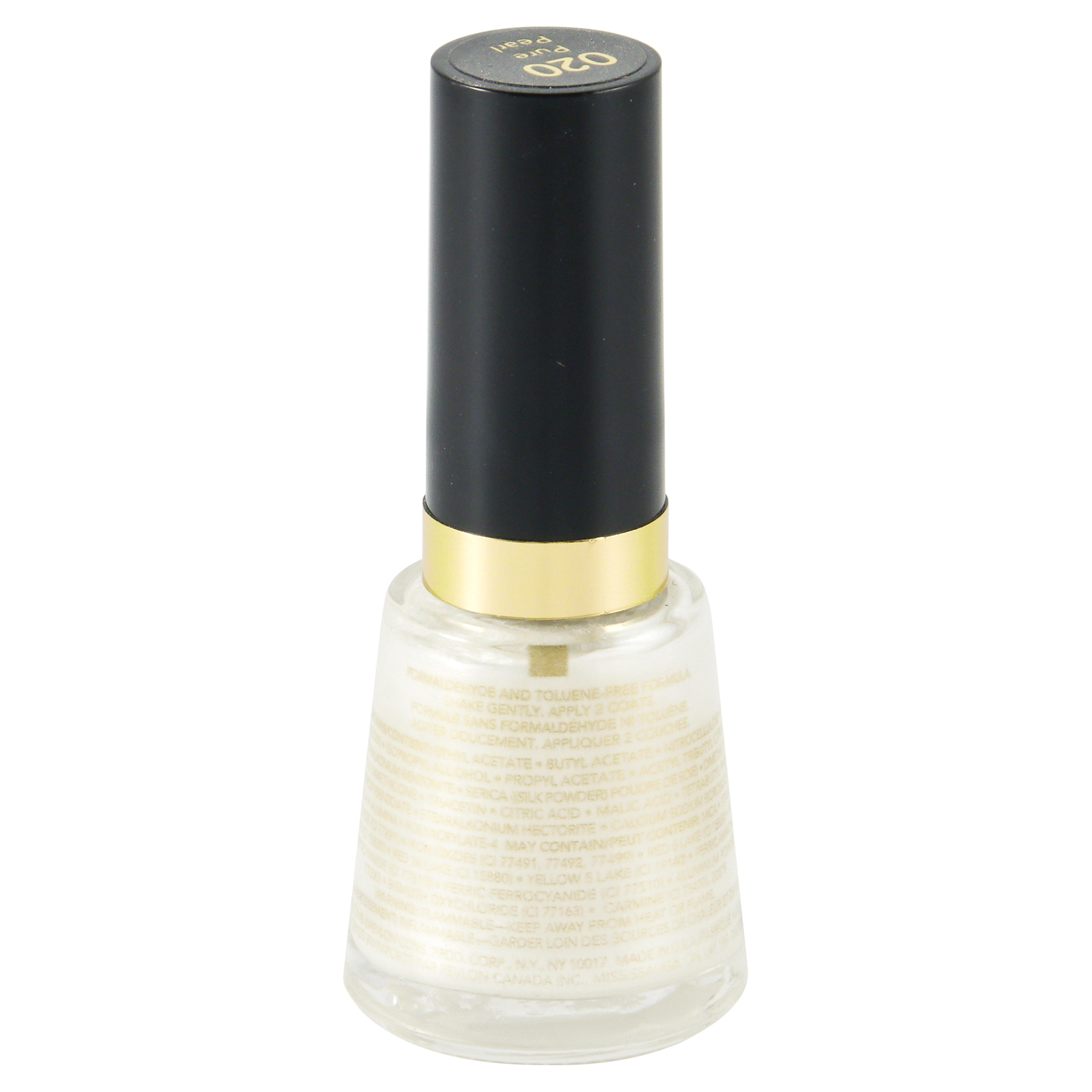 slide 4 of 5, Revlon Nail Enamel, Pure Pearl, 0.5 oz