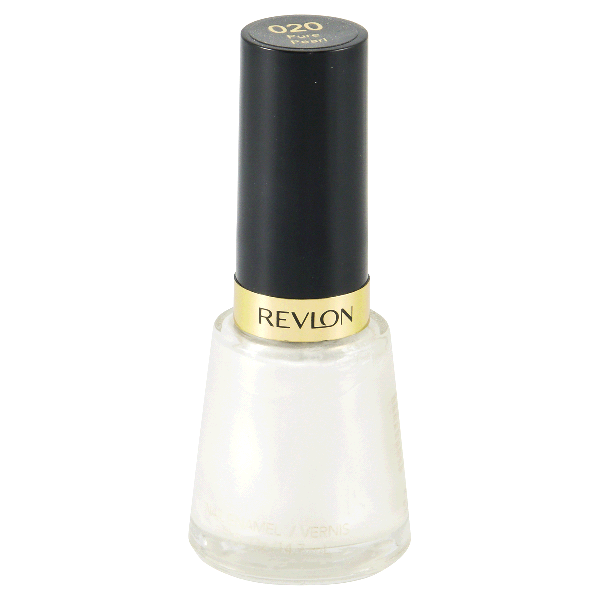 slide 1 of 5, Revlon Nail Enamel, Pure Pearl, 0.5 oz