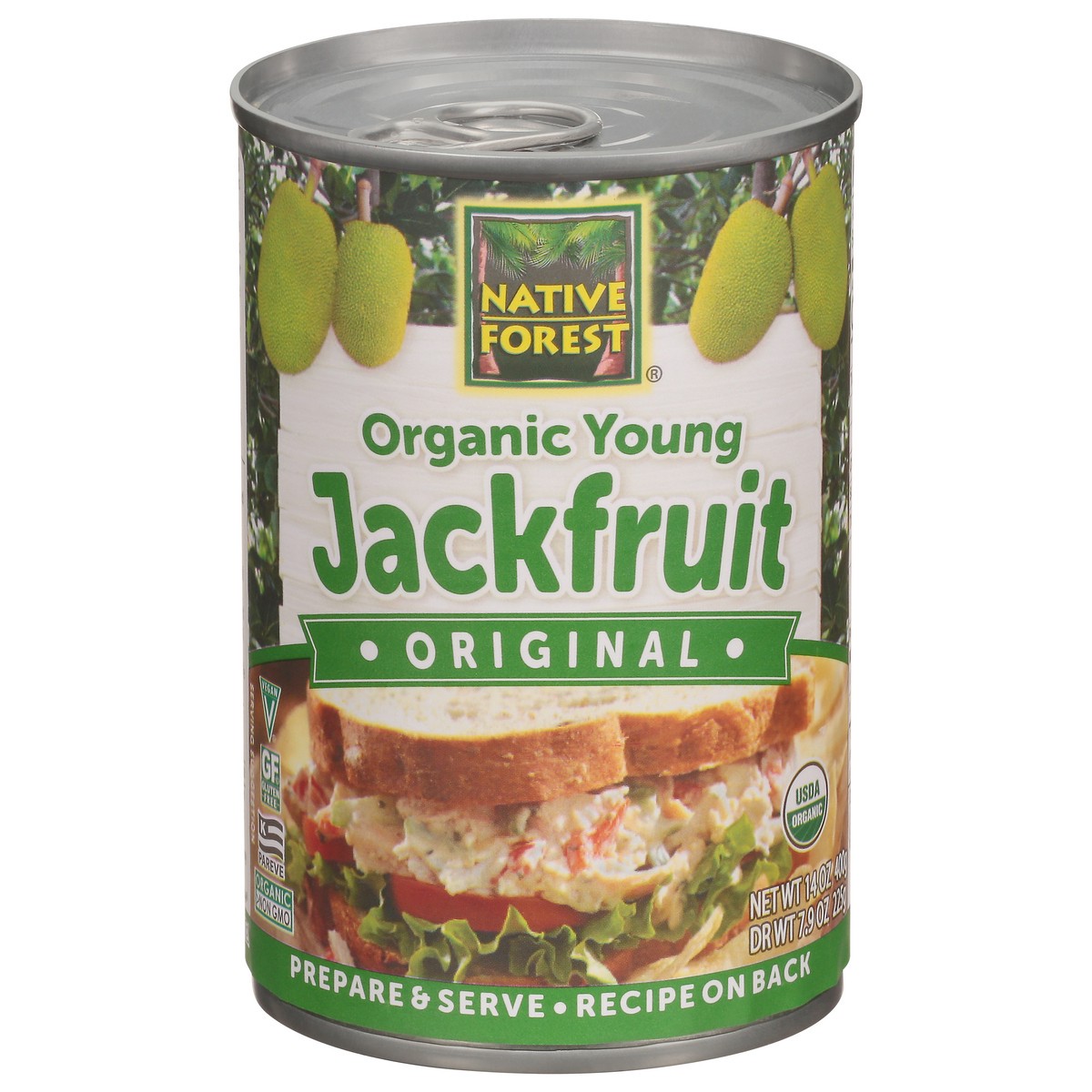 slide 1 of 10, Native Forest Young Organic Original Jackfruit 14 oz, 14 oz