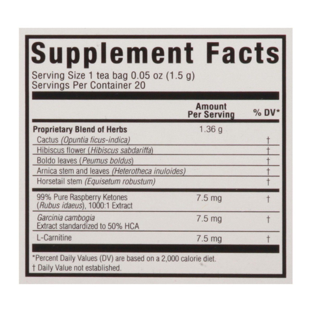 slide 6 of 13, Green Side Detox Tea Bags Skinny Hibiscus Fire Herbal Tea - 20 ct, 20 ct