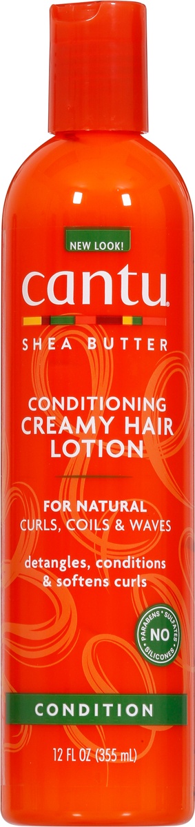 slide 8 of 10, Cantu Shea Butter Creamy Hair Lotion, 13 oz