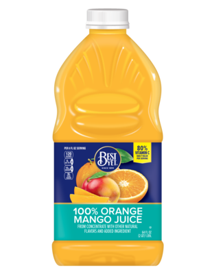 slide 1 of 1, Best Yet 100% Org/Mango, 64 oz