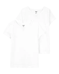 Carter's 2-Pack Cotton Undershirts White 2-3