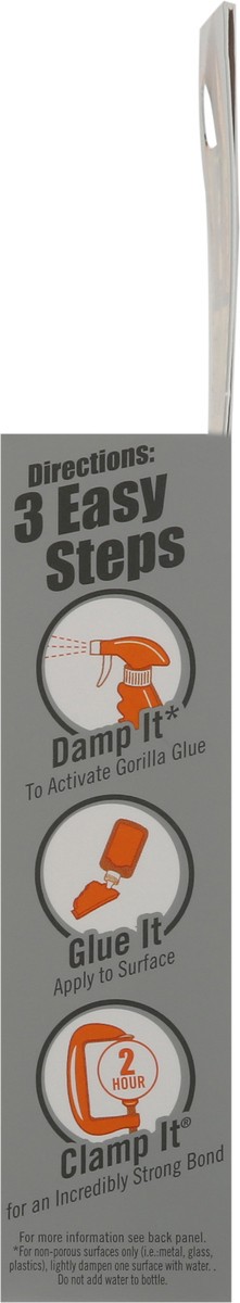 slide 8 of 9, Gorilla Clear Glue 1.75 fl oz, 1.75 fl oz