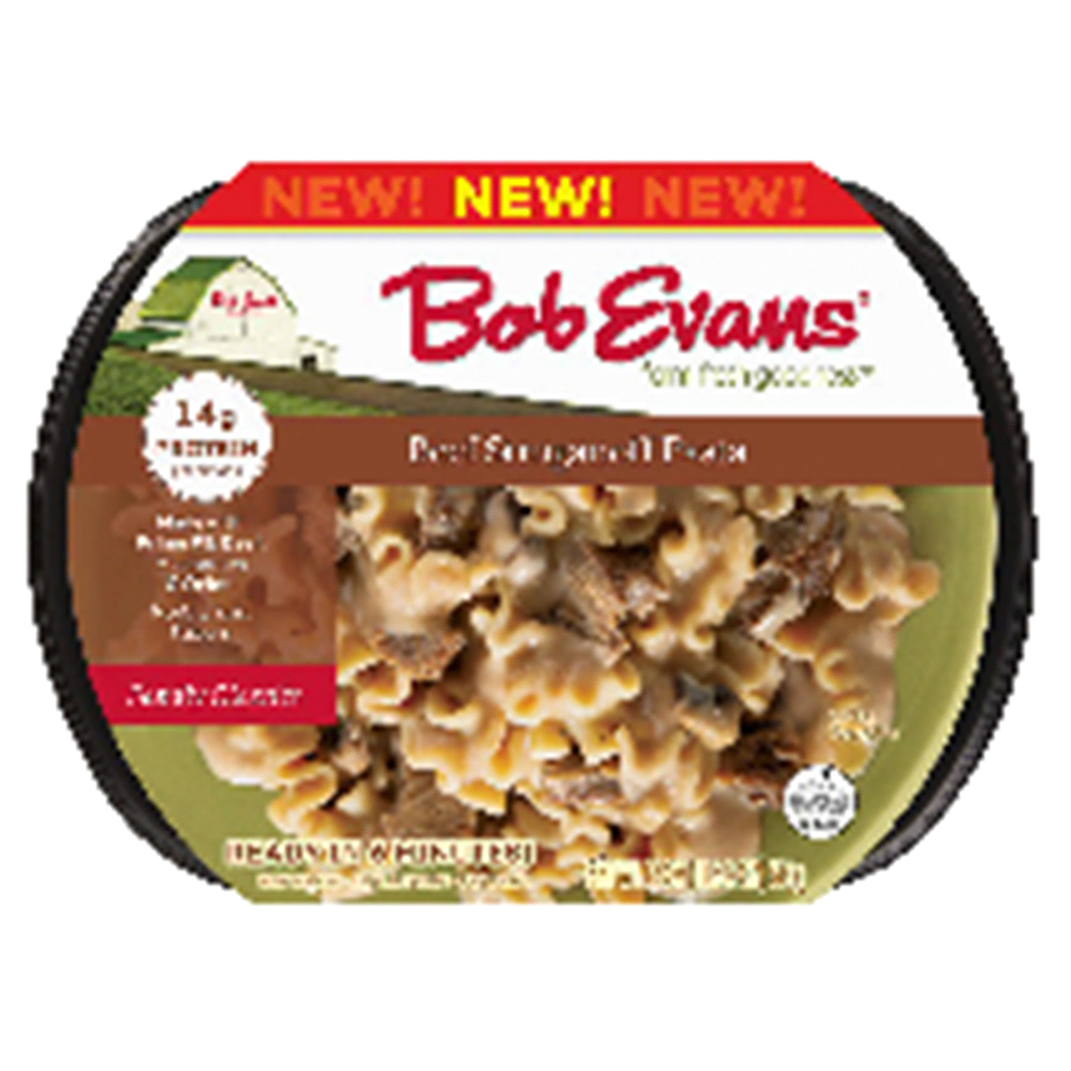 slide 1 of 1, Bob Evans Beef Stroganoff Pasta, 18 oz