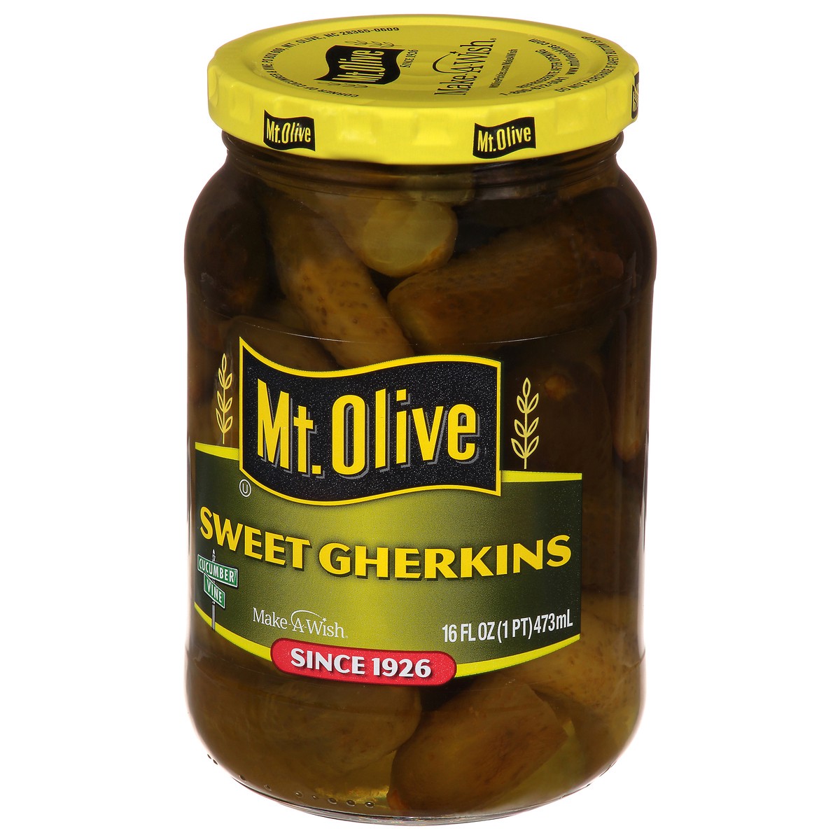 slide 3 of 9, Mt. Olive Sweet Gherkin Pickles, 