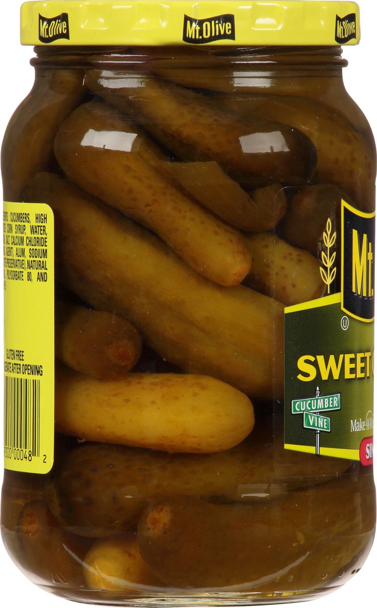 slide 7 of 9, Mt. Olive Sweet Gherkin Pickles, 