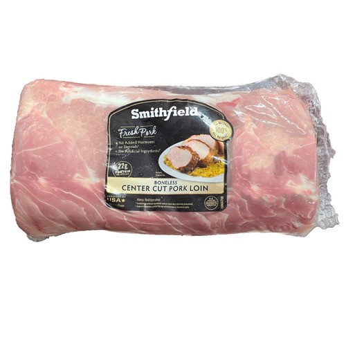 slide 1 of 1, Smithfield® half boneless pork loin, per lb