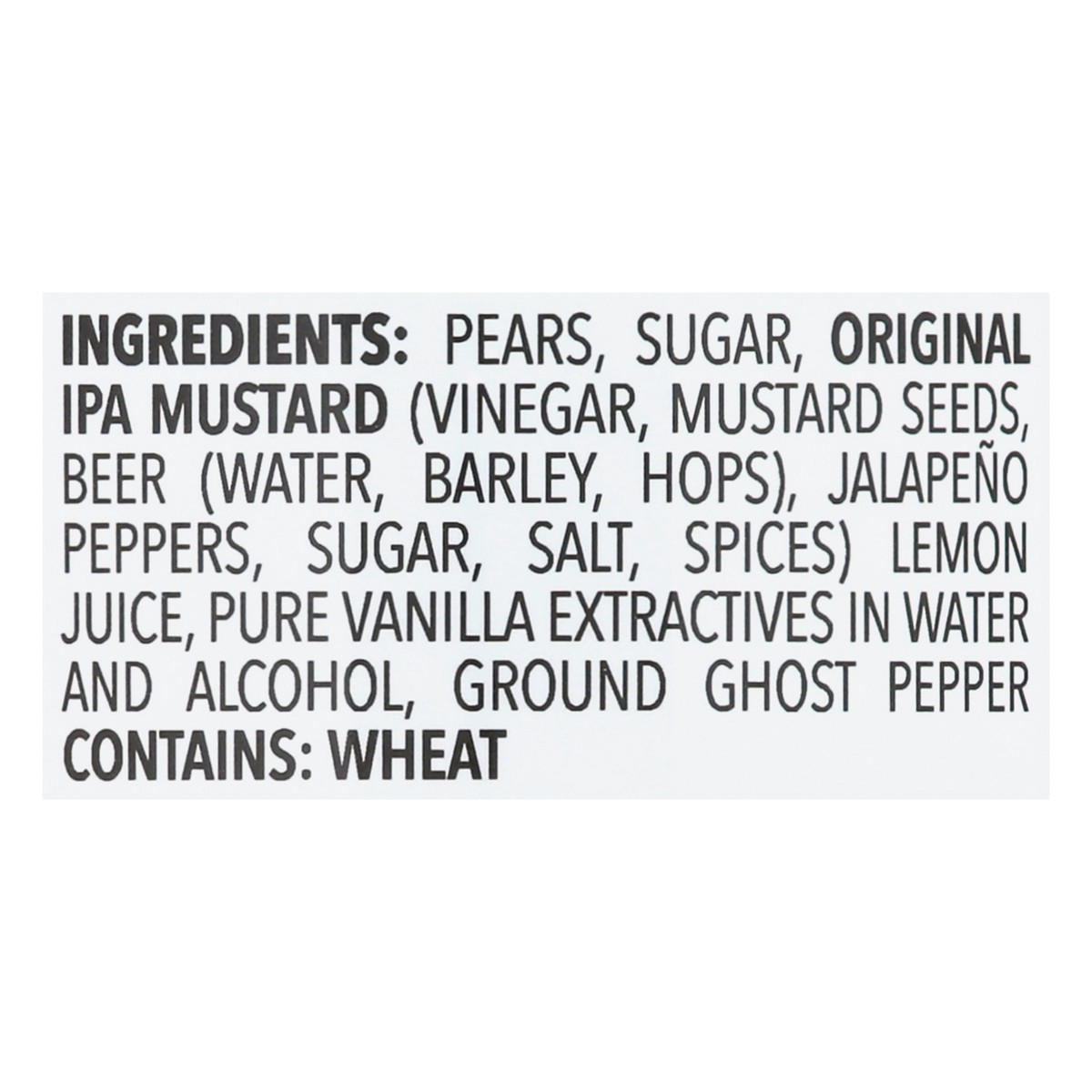 slide 9 of 14, Old Brooklyn Mustards, Spicy Pear Mostarda, 6 oz