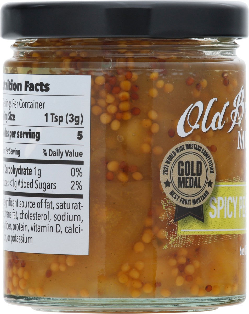 slide 12 of 14, Old Brooklyn Mustards, Spicy Pear Mostarda, 6 oz