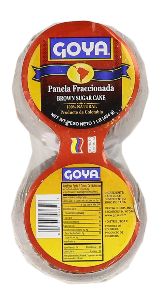 slide 1 of 1, Goya Fraccionada Brown Sugar Cane, 16 oz