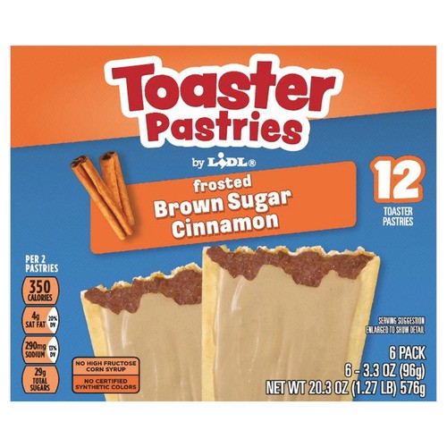 slide 1 of 1, brown sugar toaster pastries, 20.3 oz