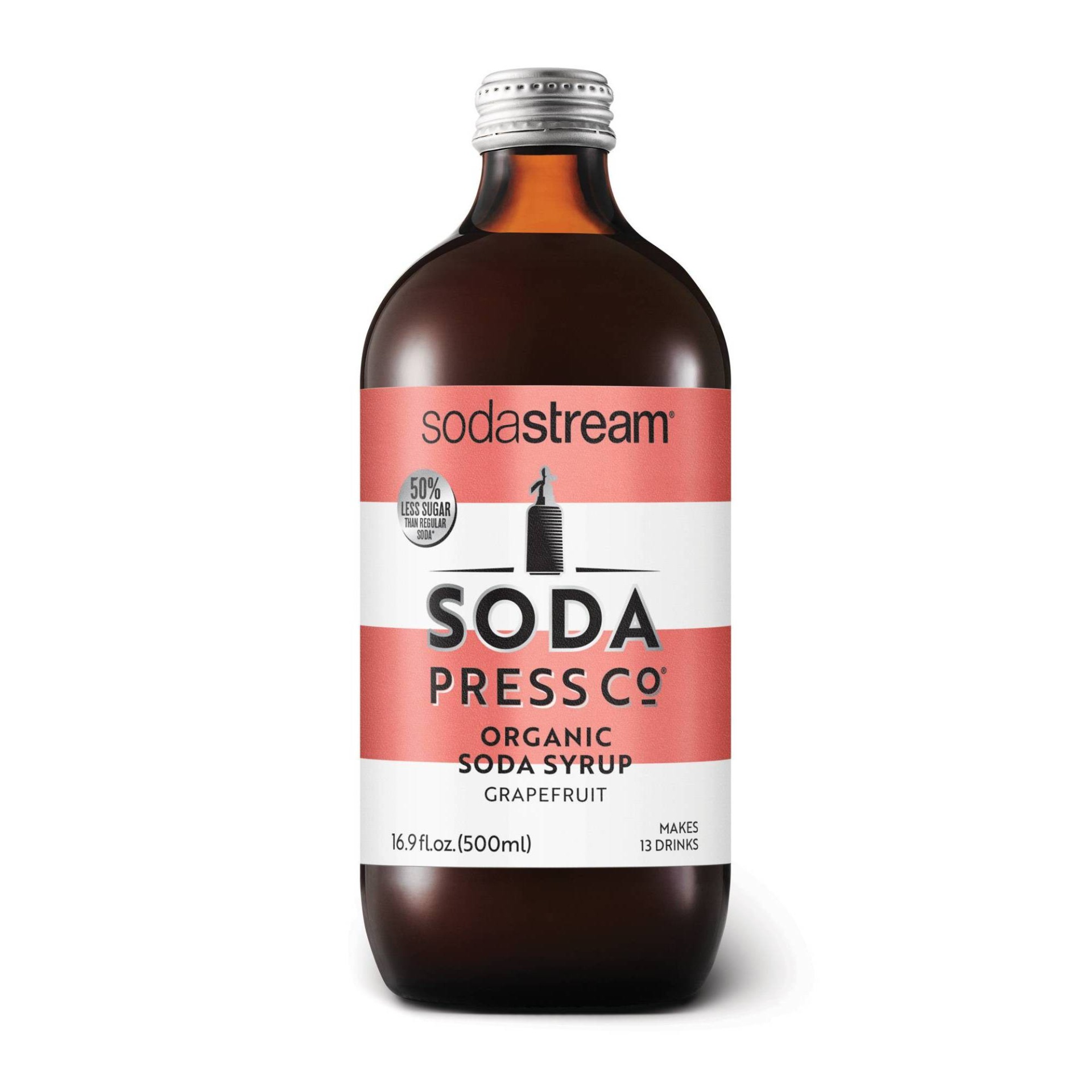 slide 1 of 3, SodaStream Soda Press Pink Grapefruit Drink Mix, 16.9 fl oz