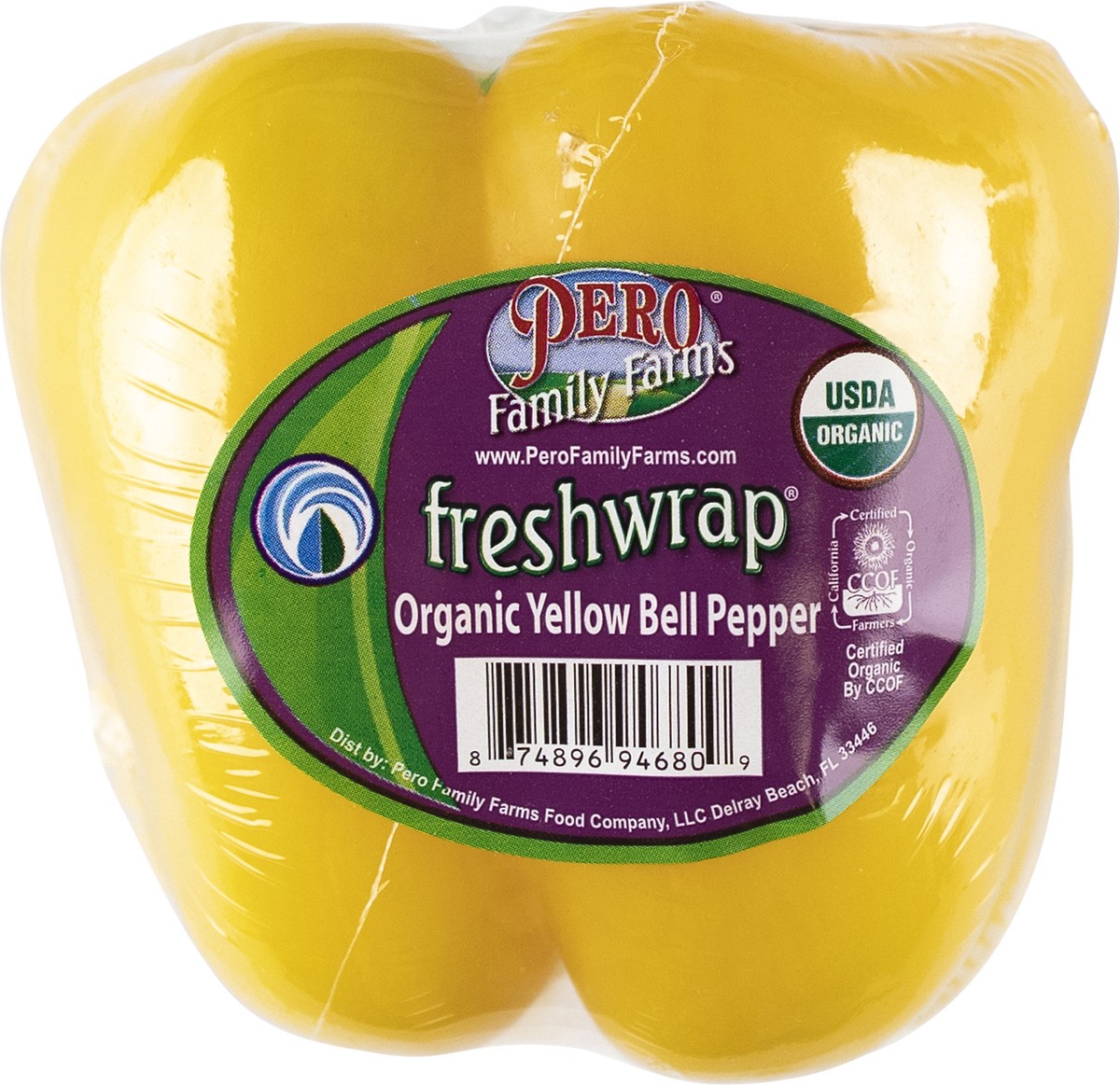 slide 8 of 9, Pero Family Farms Yellow Bell Pepper, 1 ct