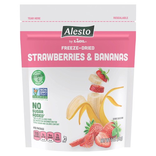 slide 1 of 1, Alesto freeze-dried fruit, 1 oz