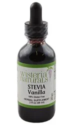 Wisteria Naturals Stevia Vanilla Alcohol Free