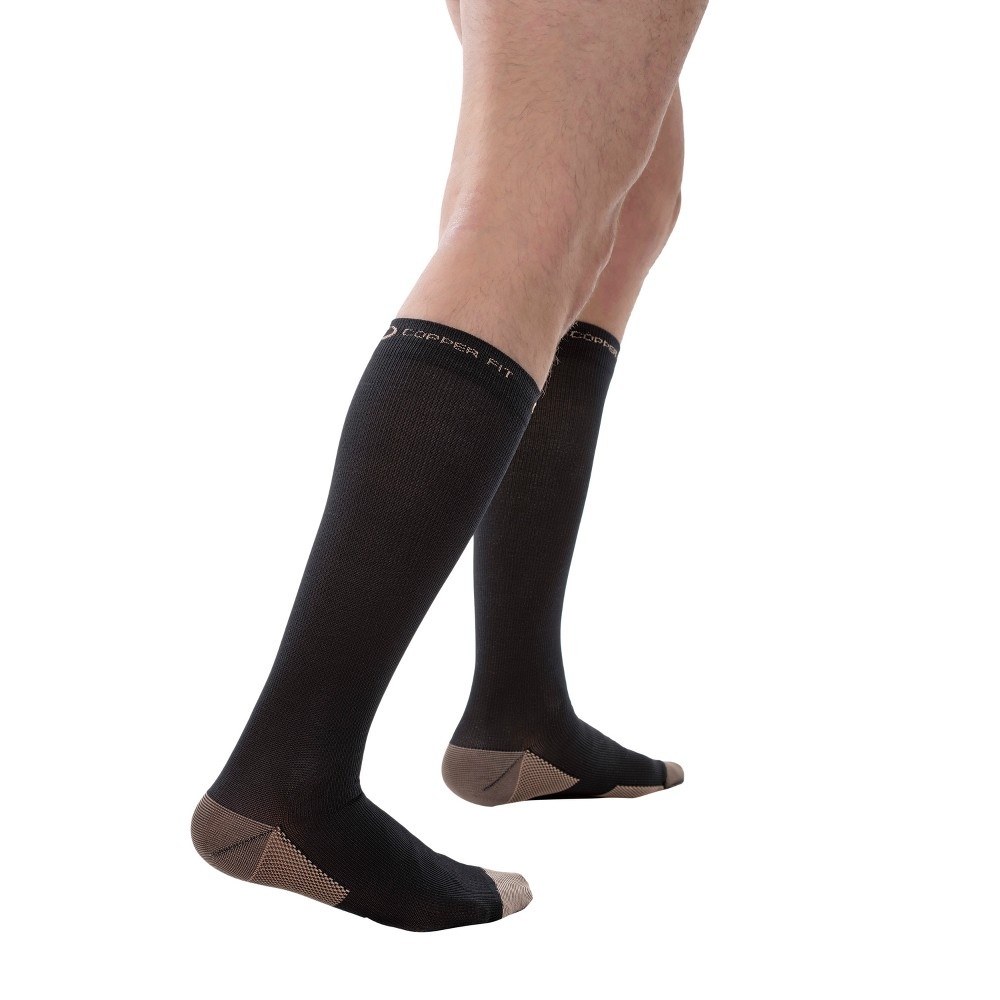 slide 2 of 2, Copper Fit Compression Socks, SM/MED