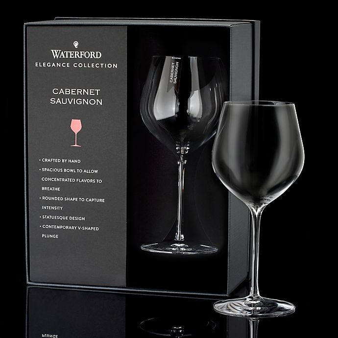 slide 3 of 7, Waterford Elegance Cabernet Sauvignon Wine Glasses, 2 ct