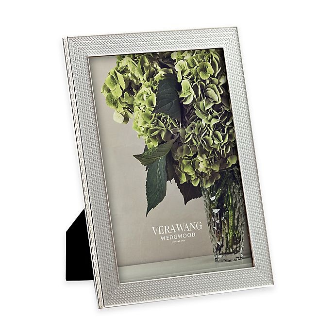 slide 1 of 2, Vera Wang Wedgwood With Love Nouveau Picture Frame, 5 in x 7 in