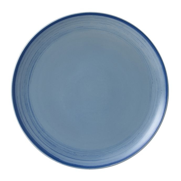 slide 2 of 7, ED Ellen DeGeneres Crafted by Royal Doulton Brushed Glaze Dinnerware Set - Polar Blue, 16 ct