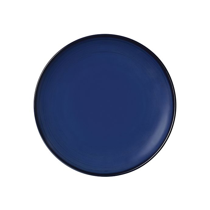 slide 4 of 8, ED Ellen DeGeneres Crafted by Royal Doulton Brushed Glaze Dinnerware Set - Dark Blue, 16 ct