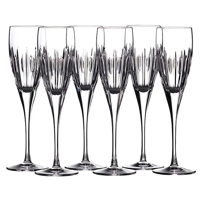 slide 2 of 2, Waterford Mara Champagne Flutes Buy 5 Get 6 Value Set, 1 ct