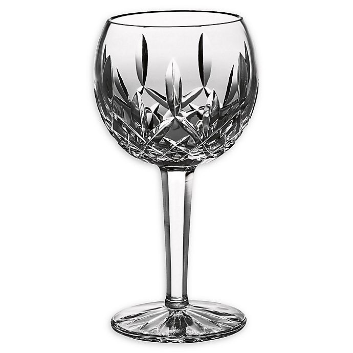 slide 1 of 2, Waterford Lismore Balloon Wine Glasses, 2 ct