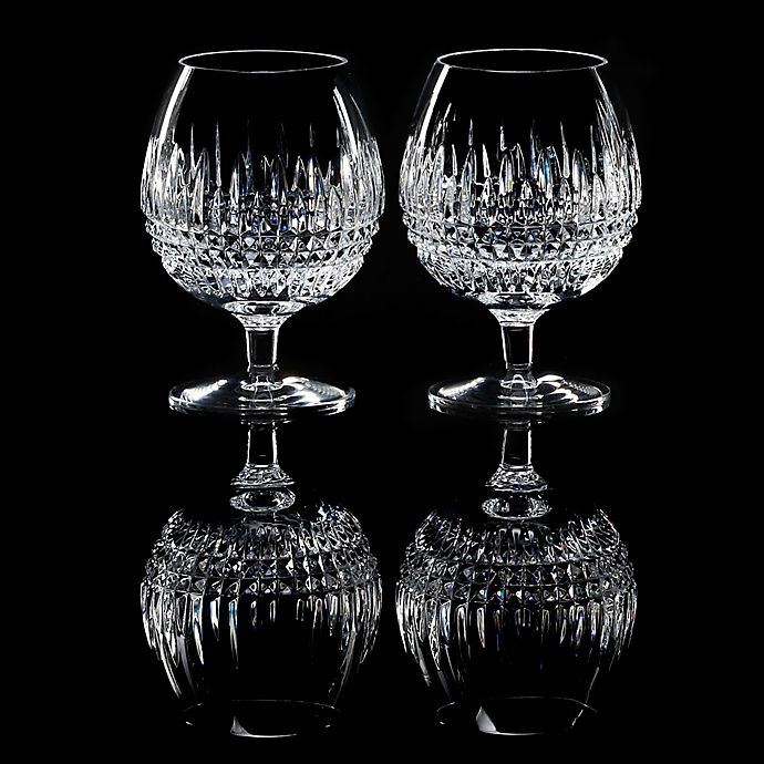 slide 3 of 3, Waterford Lismore Diamond Brandy Glasses, 2 ct